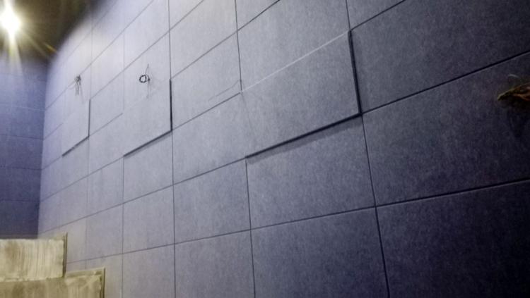 廣東清遠電影院防火聚酯纖維吸音板聲學工程