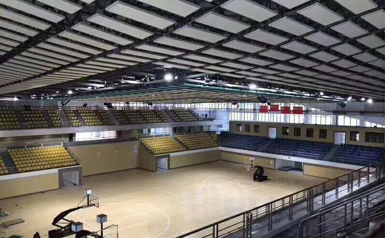 河南安陽籃球館空間吸聲體聲學工程-1 河南安陽籃球館空間吸聲體聲學工程-1